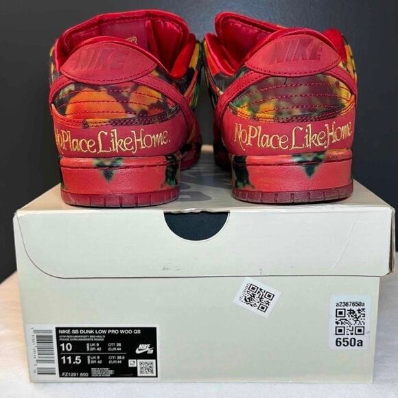 Nike Other - Nike Dunk Low SB 'Poppy Field Wizard of Oz' | FZ1291-600 | 10M